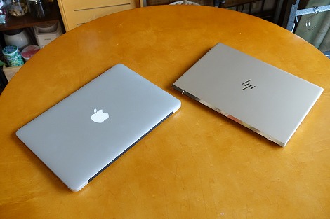 ENVY13 MacBook Aira 比較
