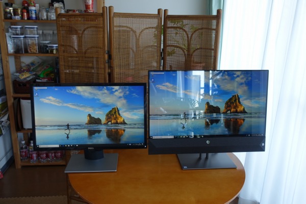 HP Pavilion All-in-One 27を外部出力 