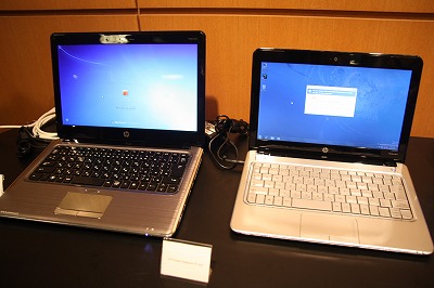 HP Pavilion dm3とdm1の比較
