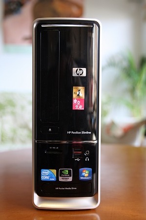 HP Pavilion s5250jp前面部