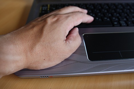 HP Pavilion dv7キー入力