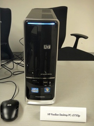 HP Pavilion s5750jp前面部