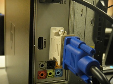 HP Pavilion s5750jp各種端子