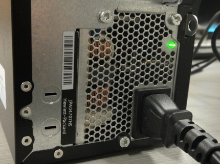 HP Pavilion s5750jp各種端子