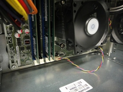 HPE580jp筐体内部