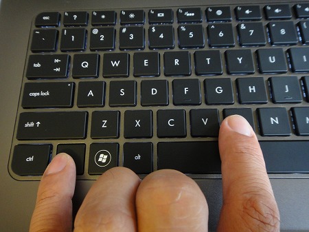 HP ENVY 17-2100設定