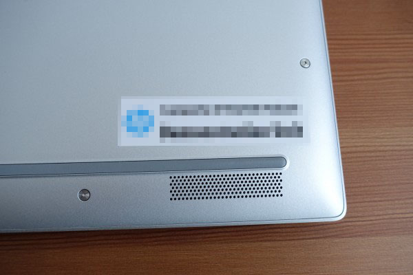 HP EliteBook x360 1040 G6はクアッドスピーカー