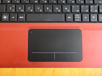 HP Pavilion dv6iタッチパッド