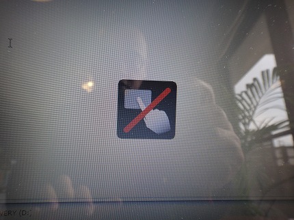 タッチパッド操作