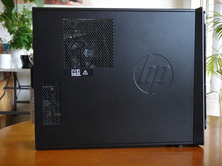 HP Pavilion s5-1050jp 左側面